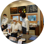 いっちょうめパン　店舗・喫茶 　コイノニアかみきた　1階　東京都世田谷区　就労継続支援B型　障害福祉サービス事業